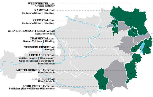 奧地利DAC葡萄酒分級(jí)體系
